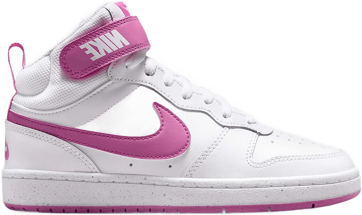 Nike Court Borough Mid 2 hardloopschoen voor kinderen – Wit