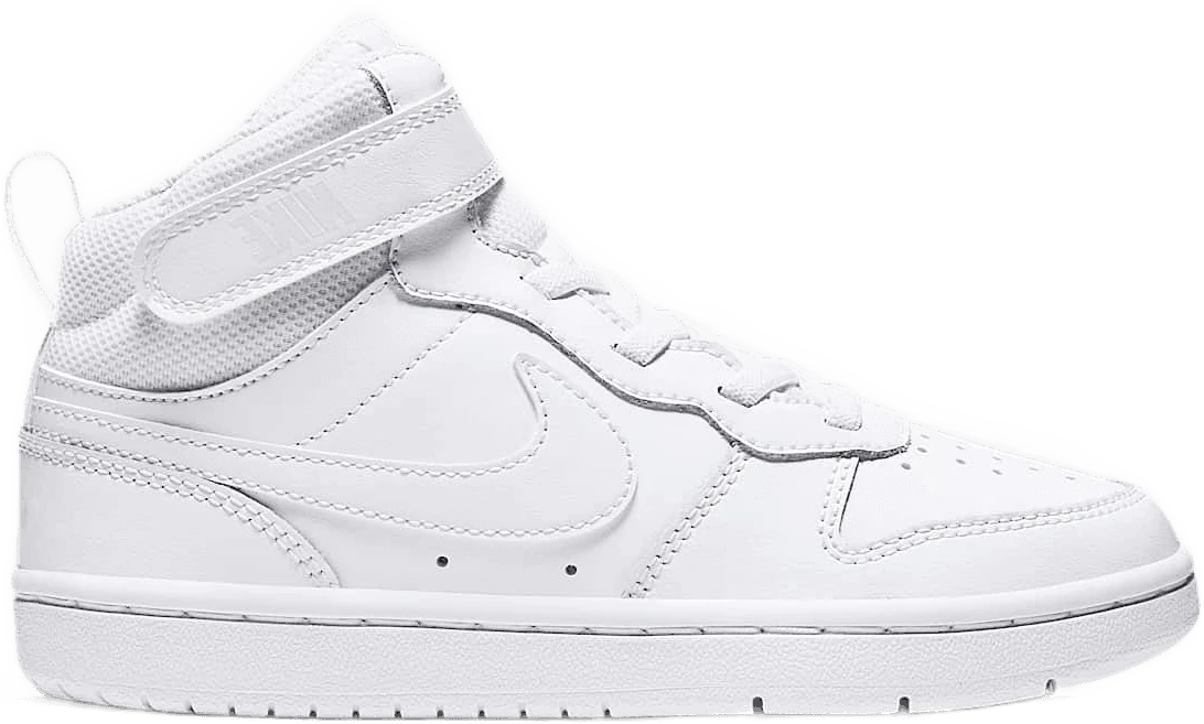 Nike Court Borough Mid 2 hardloopschoen voor kinderen – Wit