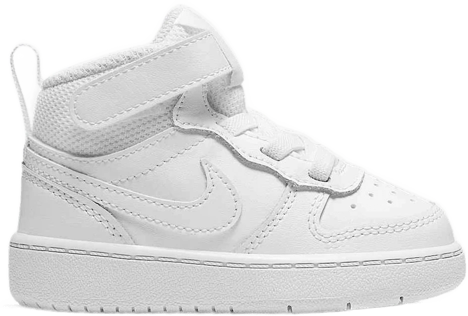 Nike Court Borough Mid 2 hardloopschoen voor kinderen – Wit