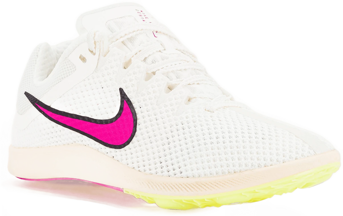 Nike Zoom Rival Distance Meisje hardloopschoen voor kinderen – Wit