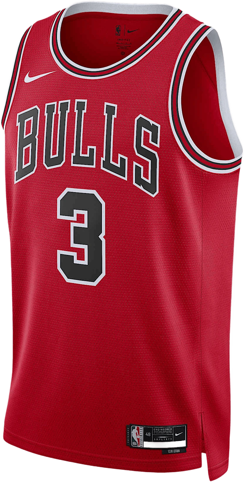 Nike Chicago Bulls Icon Edition Swingman hardloopschoen voor heren – Rood