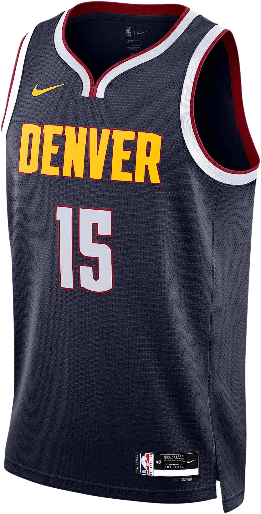 Nike Denver Nuggets Icon Edition Swingman hardloopschoen voor heren – Blauw