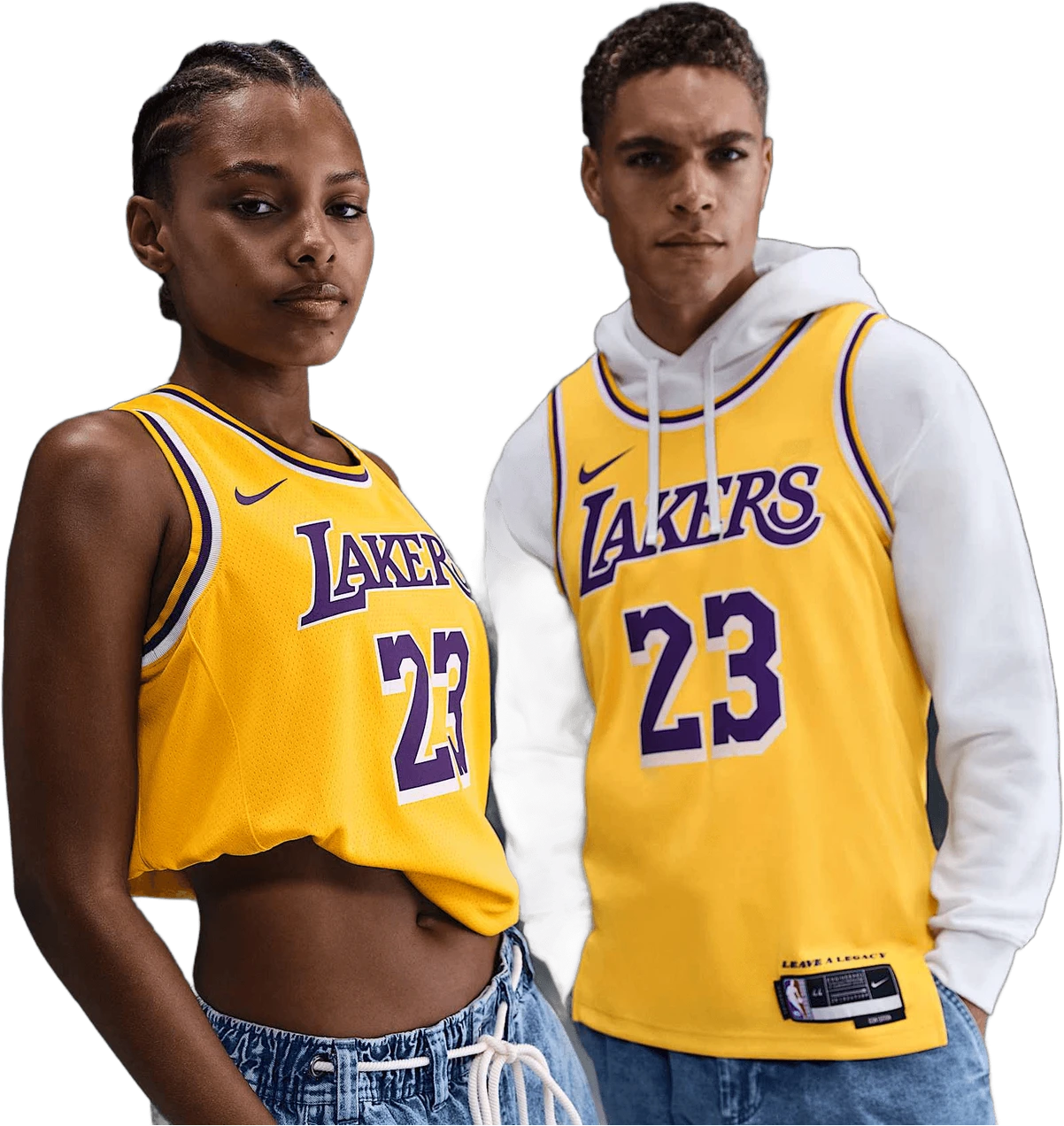 Nike Lebron James Los Angeles Lakers Icon Edition 2022/23 hardloopschoen voor heren – Geel