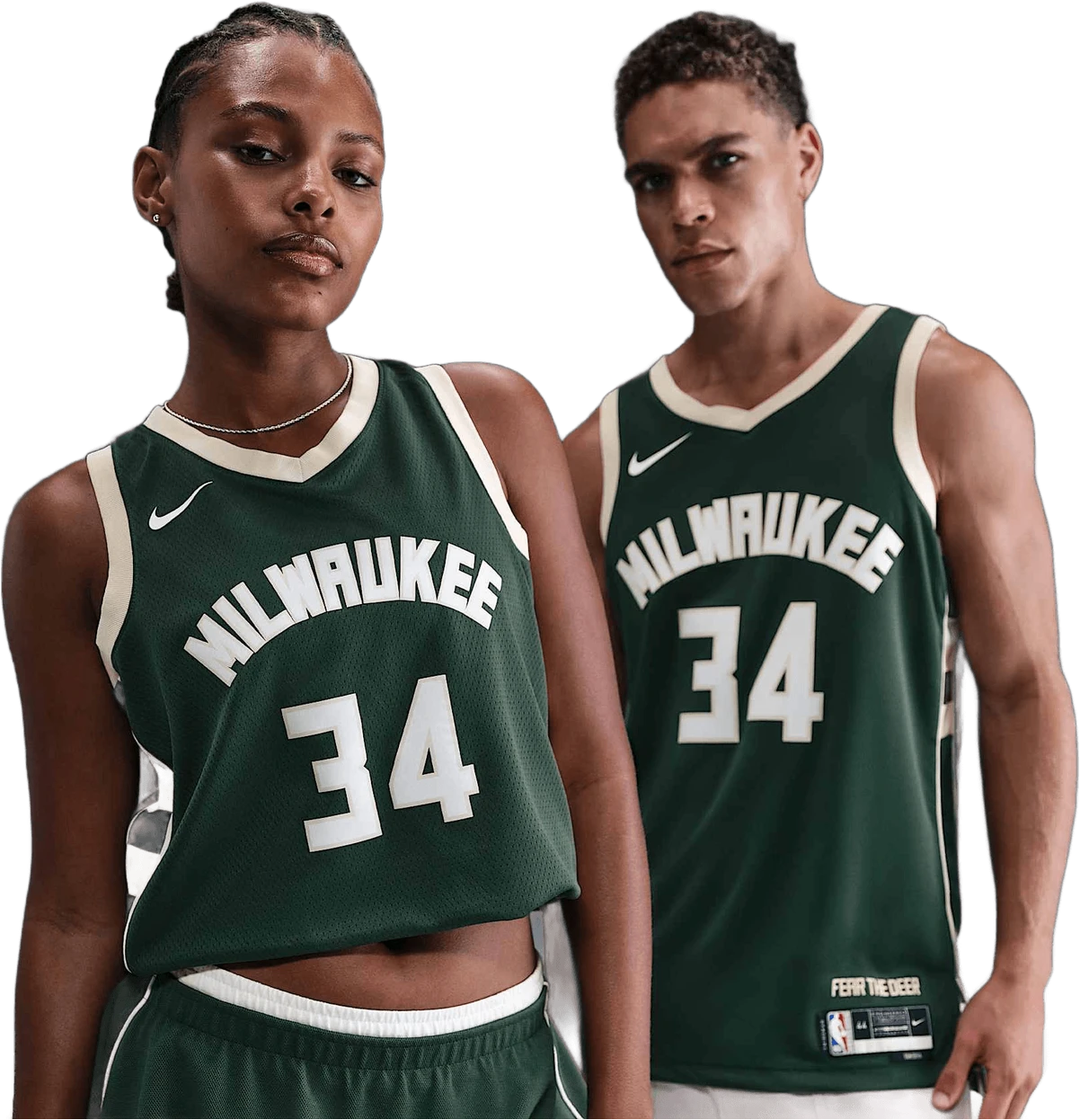 Nike Milwaukee Bucks Icon Edition hardloopschoen voor heren – Groen