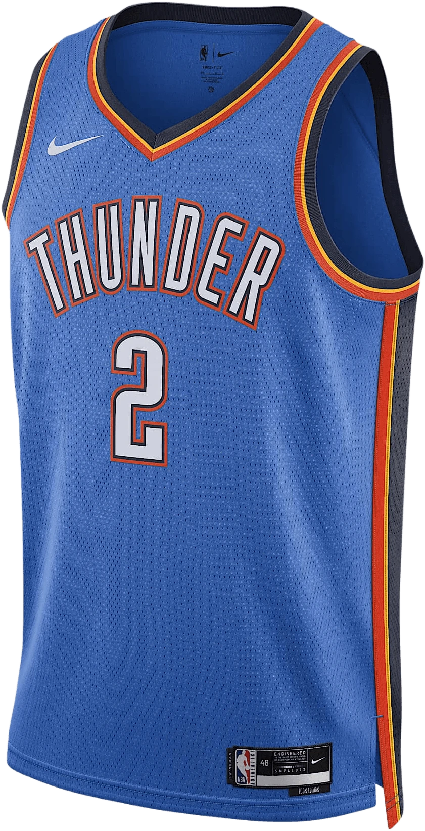 Nike Oklahoma City Thunder Shai Gilgeous-Alexander Icon Edition 2022/23 hardloopschoen voor heren – Blauw