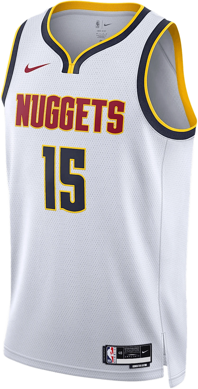 Nike Denver Nuggets Association Edition hardloopschoen voor heren – Wit