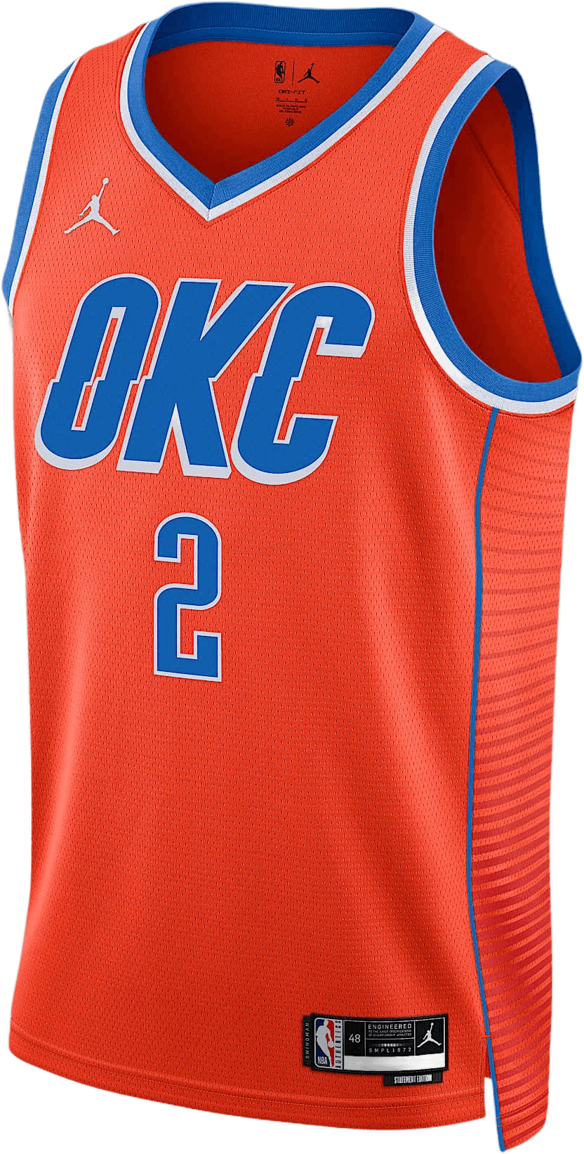 Nike Oklahoma City Thunder Statement Edition hardloopschoen voor heren – Oranje