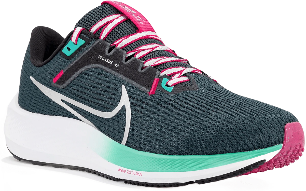 Nike Pegasus 40 hardloopschoen voor dames – Groen