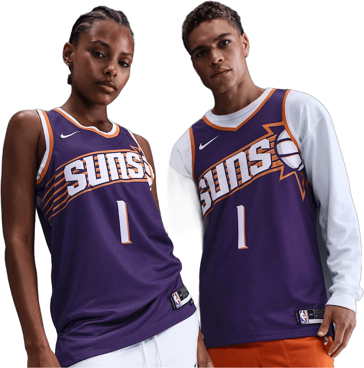 Nike Phoenix Suns Icon Edition Swingman hardloopschoen voor heren – Paars