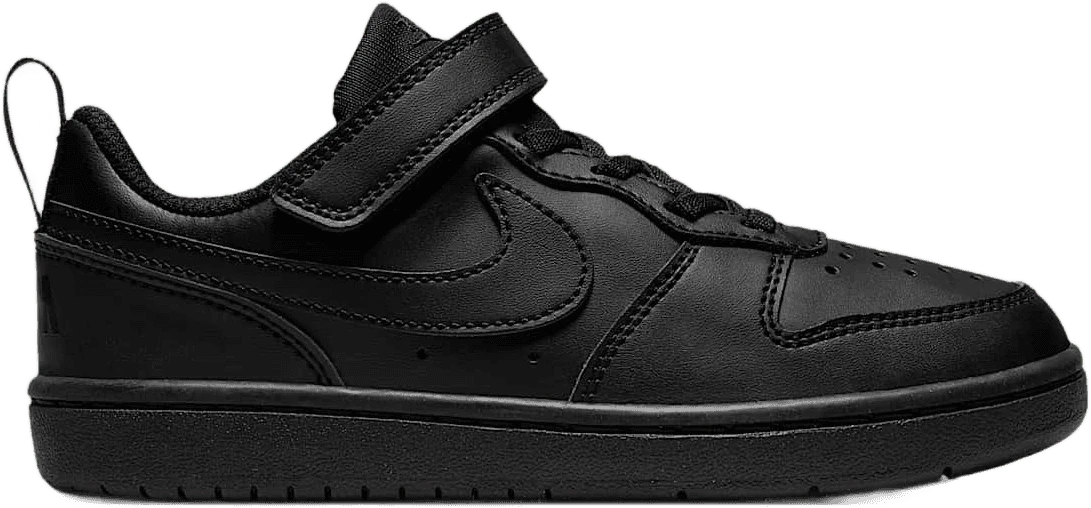 Nike Court Borough Low Recraft hardloopschoen voor kinderen – Zwart