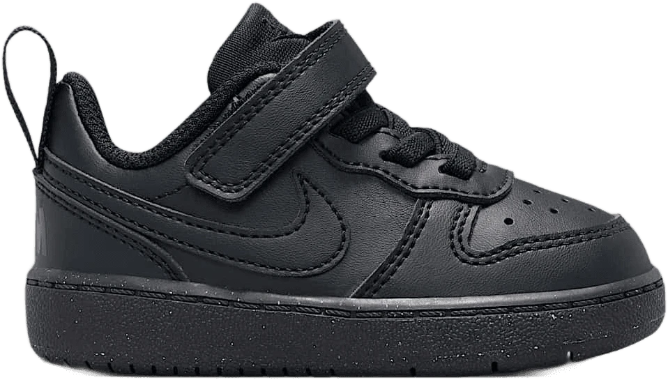 Nike Court Borough Low Recraft hardloopschoen voor kinderen – Zwart