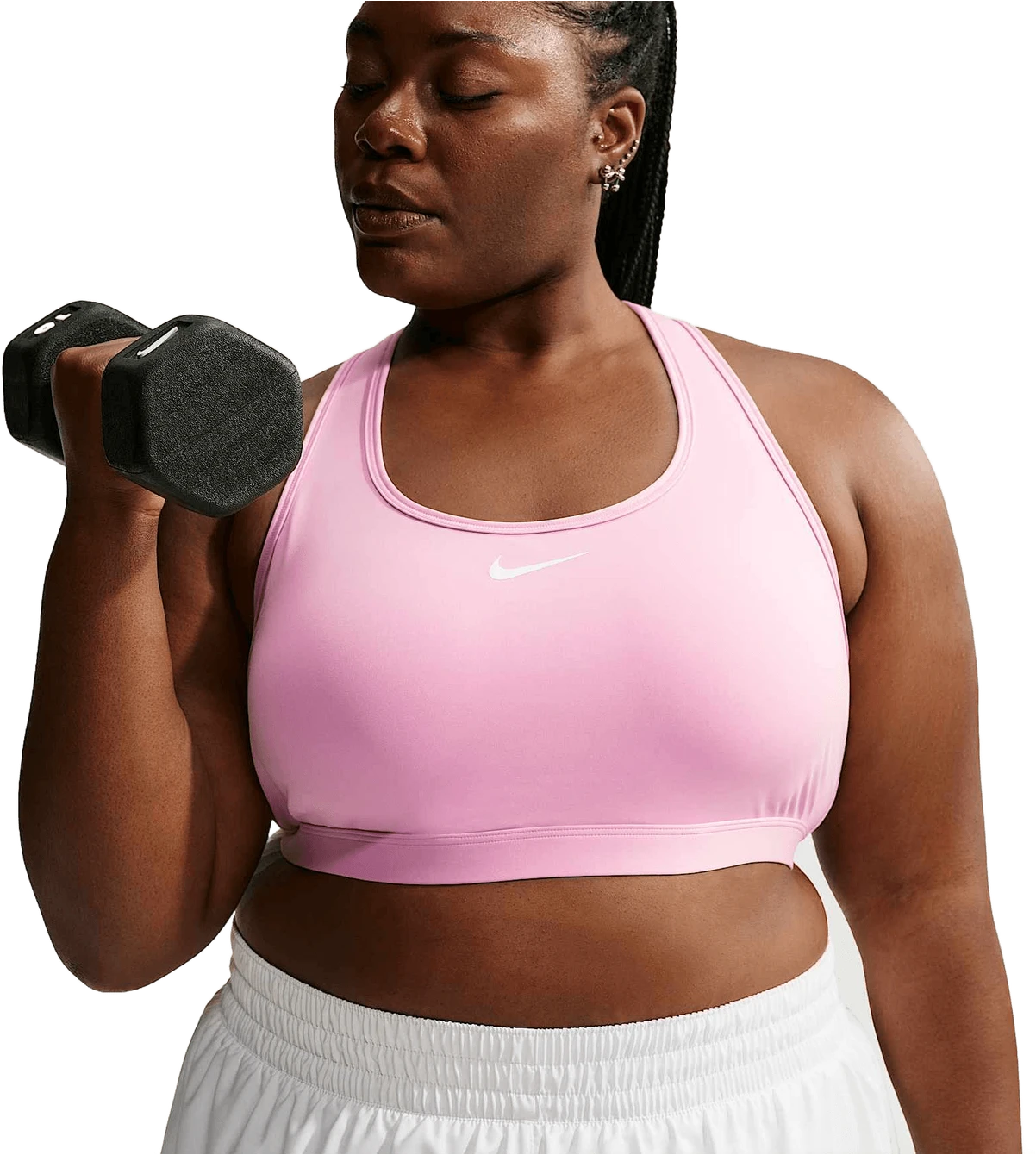 Nike Swoosh hardloopschoen voor dames – Roze