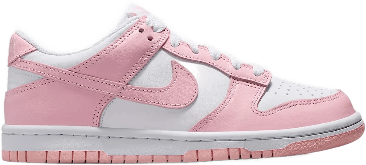 Nike Dunk Low hardloopschoen voor kinderen – Wit