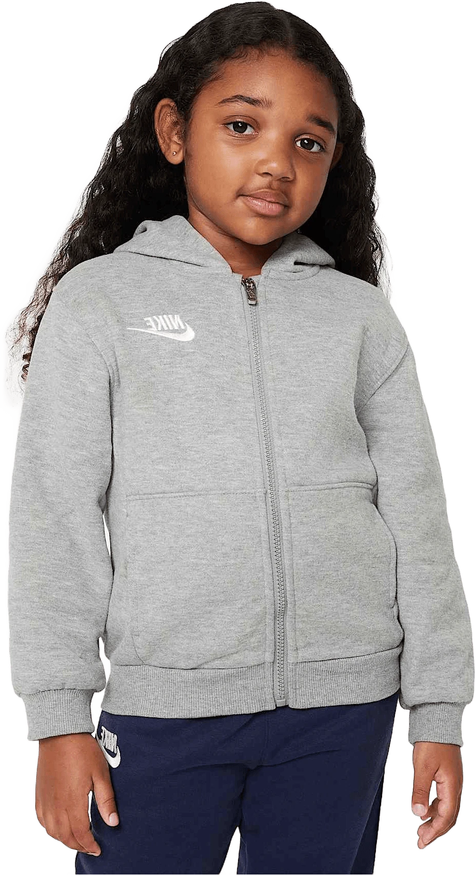 Nike Club Fleece hardloopschoen voor kinderen – Grijs