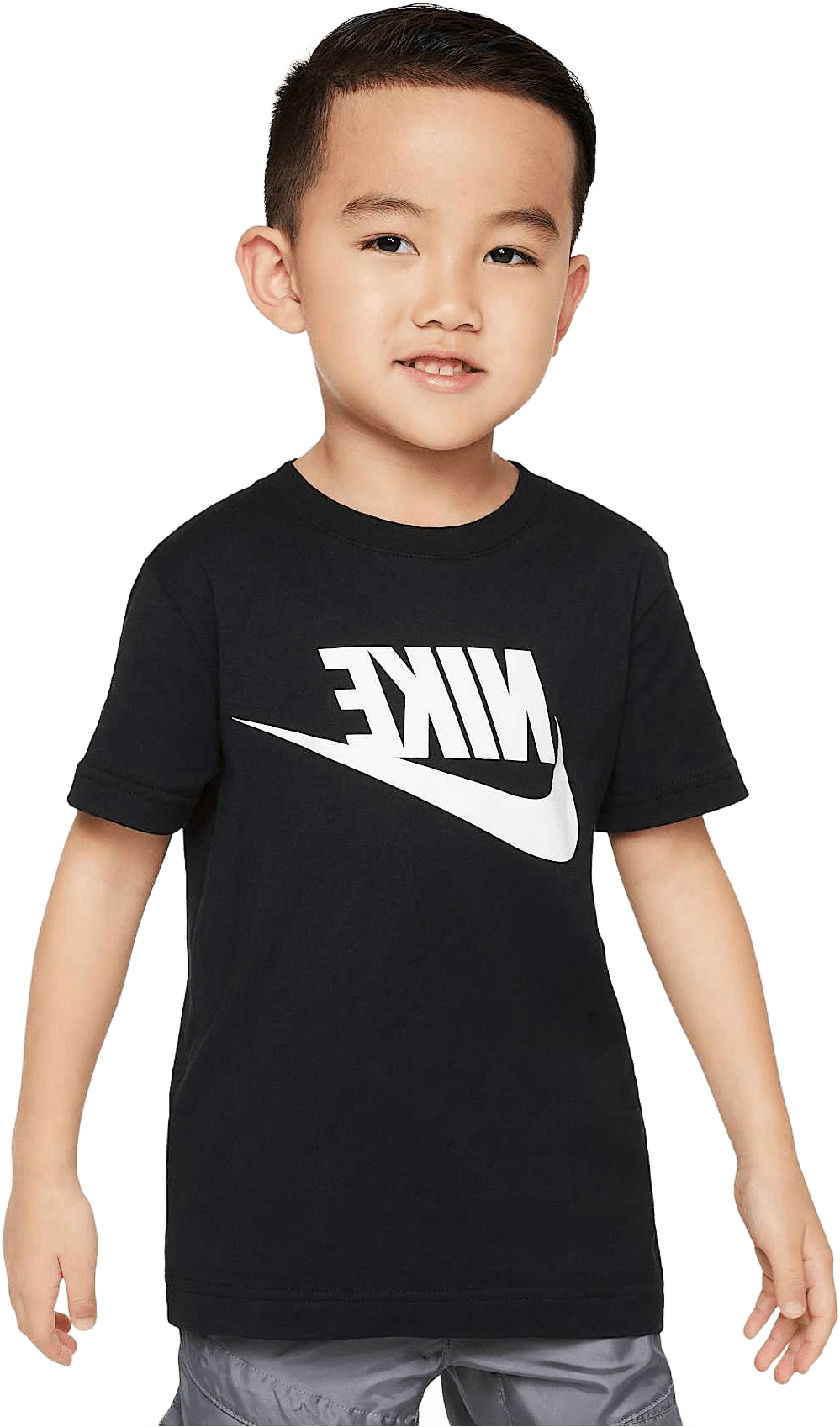 Nike Futura Tee hardloopschoen voor kinderen – Zwart