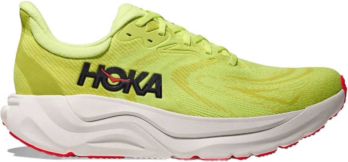 HOKA Arahi 8 Wide hardloopschoen voor heren – Geel