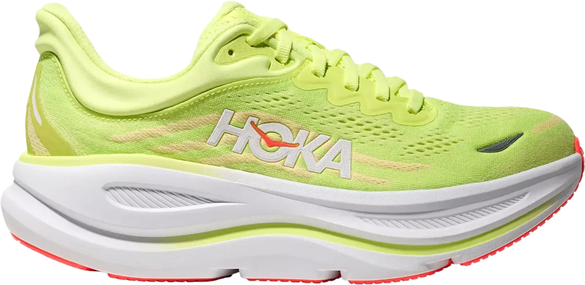 HOKA Bondi 9 hardloopschoen voor dames – Geel
