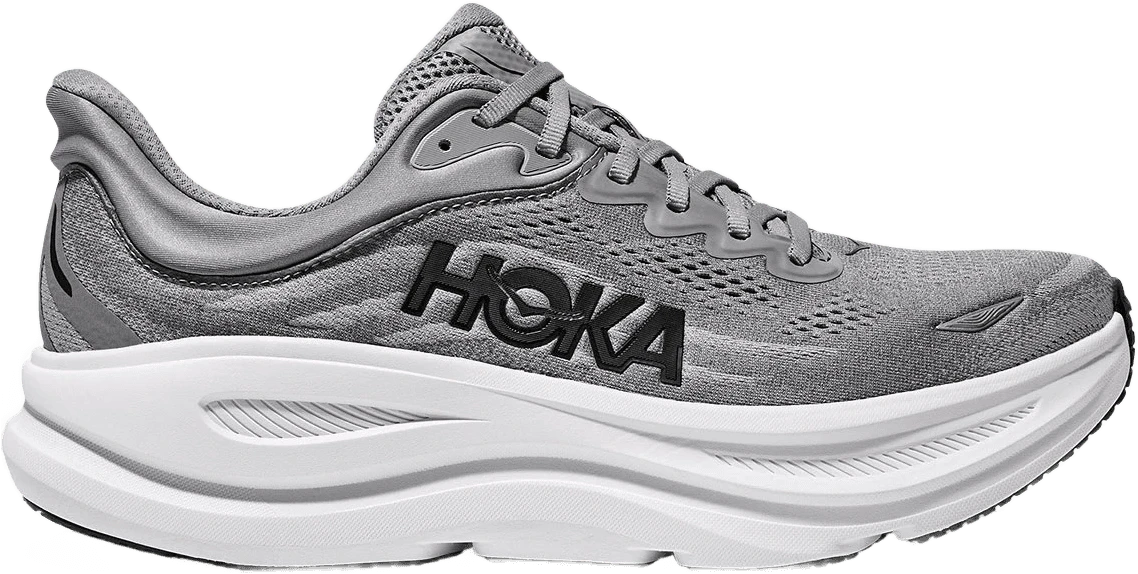 HOKA Bondi 9 hardloopschoen voor heren – Grijs
