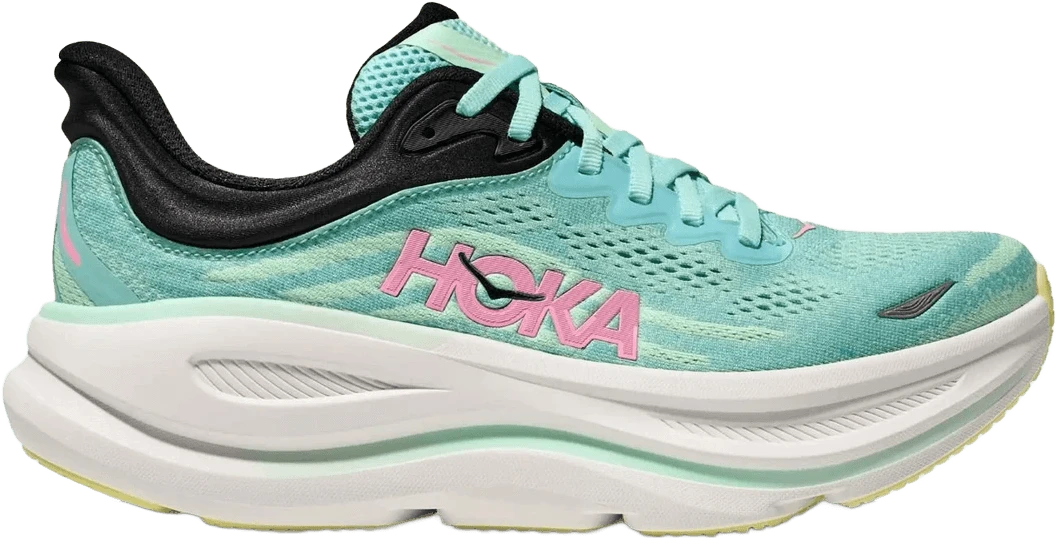 HOKA Bondi 9 hardloopschoen voor dames – Groen