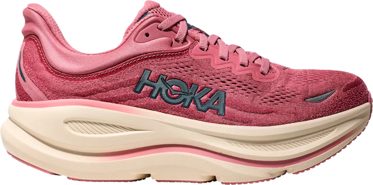 HOKA Bondi 9 hardloopschoen voor dames – Rood