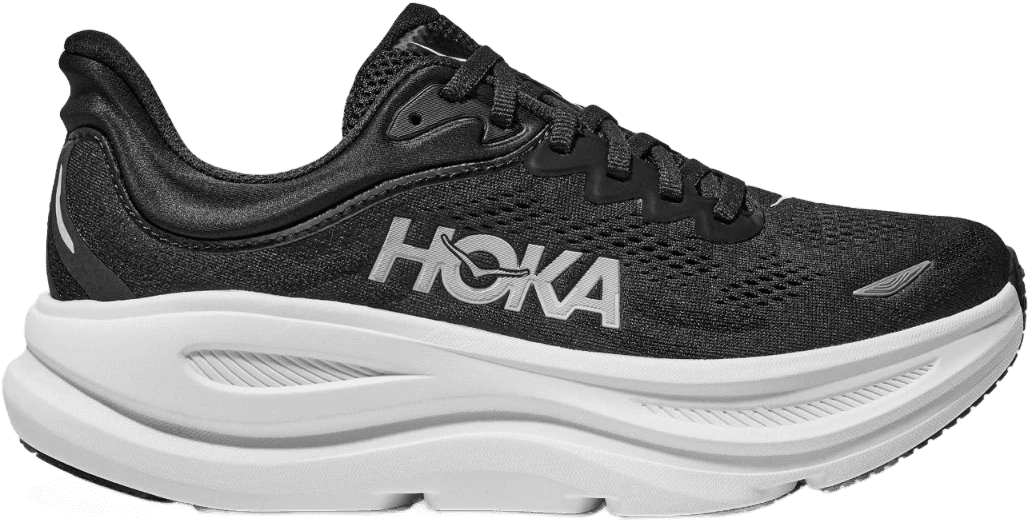 HOKA Bondi 9 (WIDE) hardloopschoen voor dames – Zwart