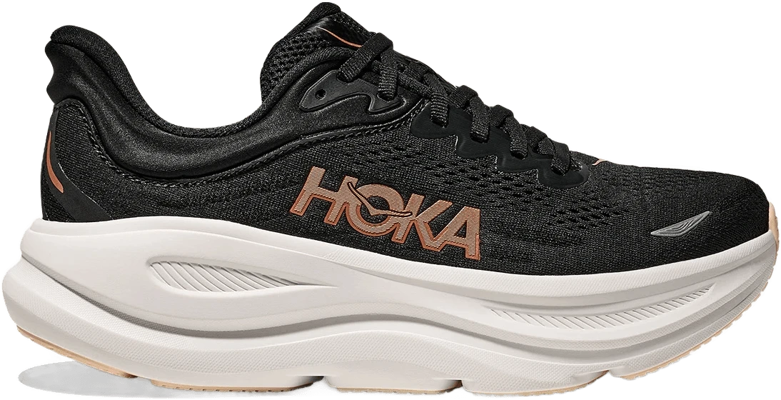 HOKA Bondi 9 hardloopschoen voor dames – Zwart
