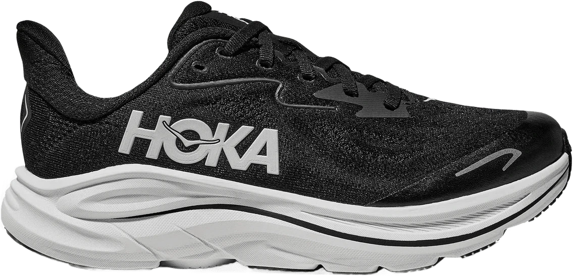 HOKA Clifton 10 hardloopschoen voor kinderen – Zwart