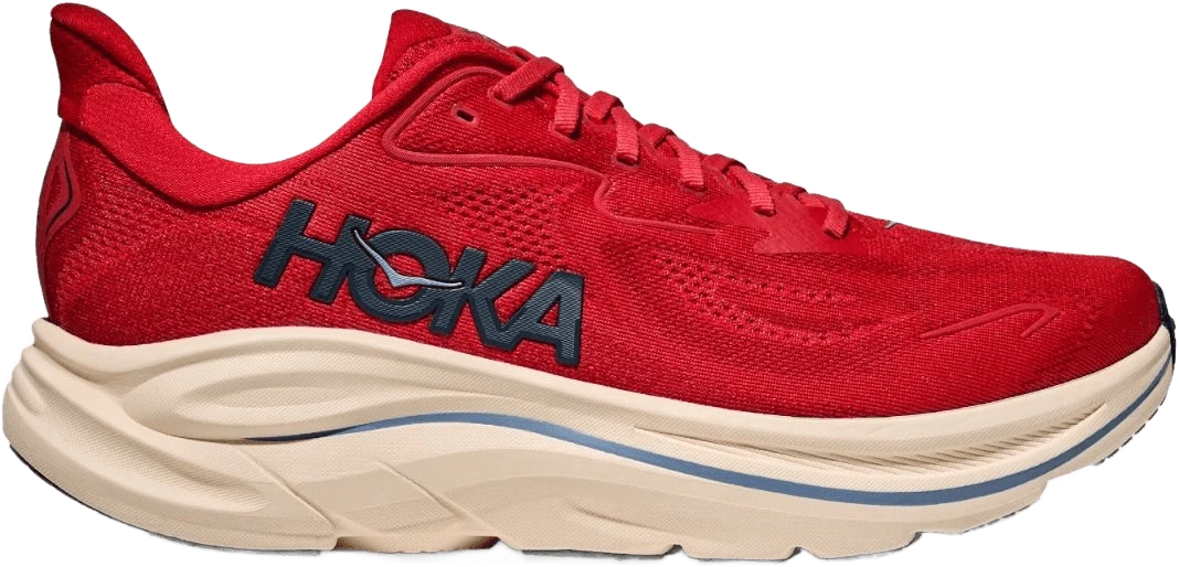 HOKA Clifton 10 hardloopschoen voor heren – Rood