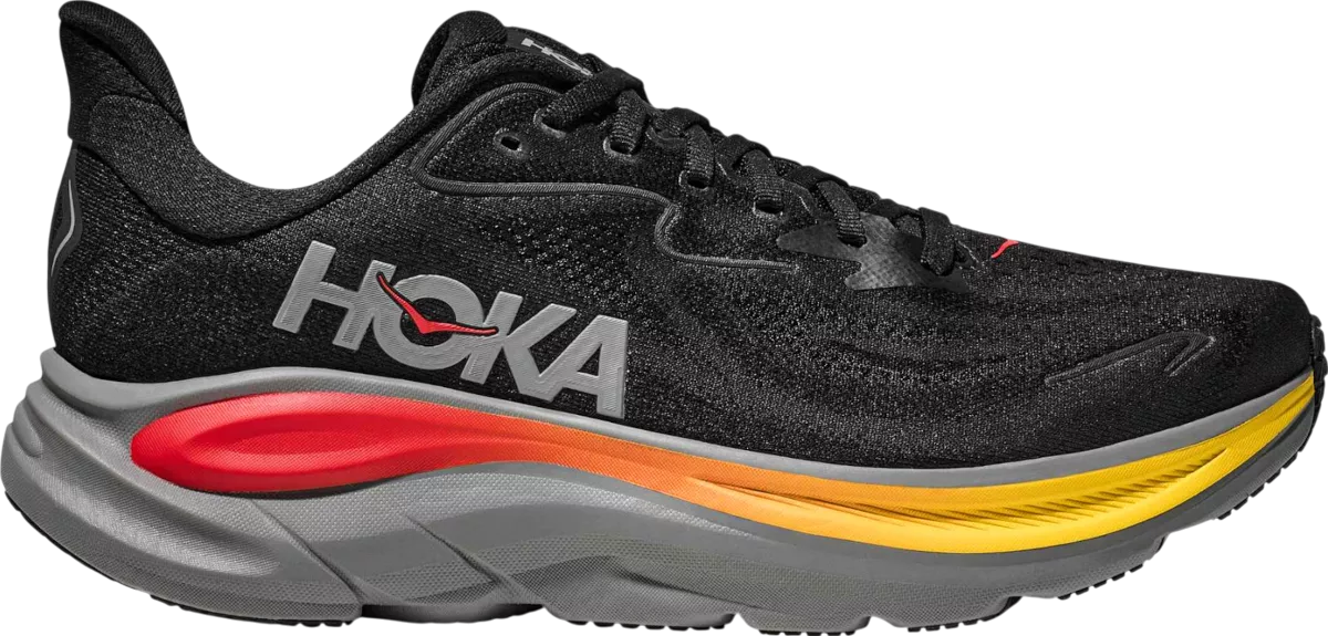 HOKA Clifton 10 hardloopschoen voor heren – Zwart