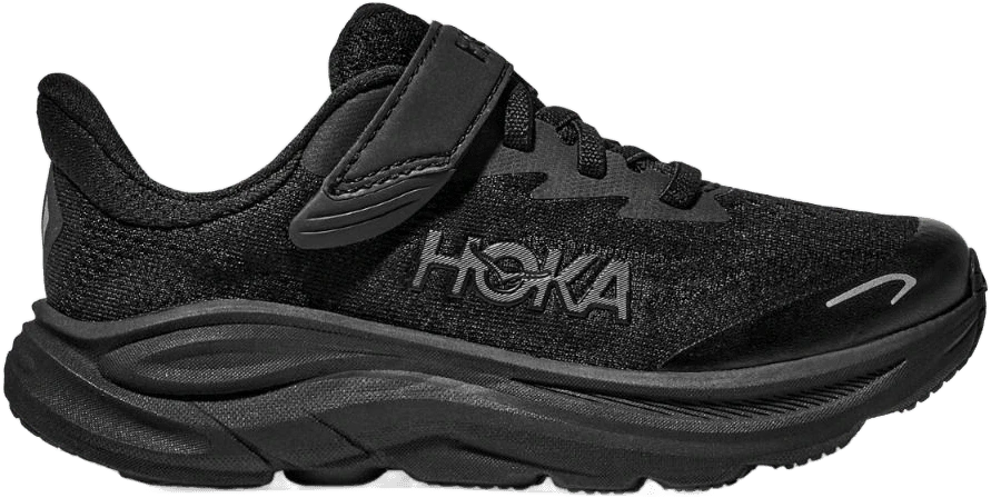 HOKA Clifton 10 hardloopschoen voor kinderen – Zwart