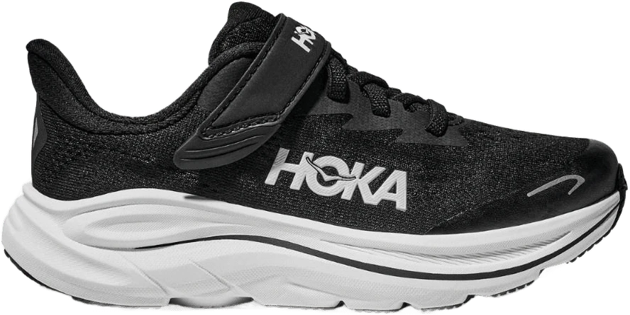 HOKA Clifton 10 hardloopschoen voor kinderen – Zwart