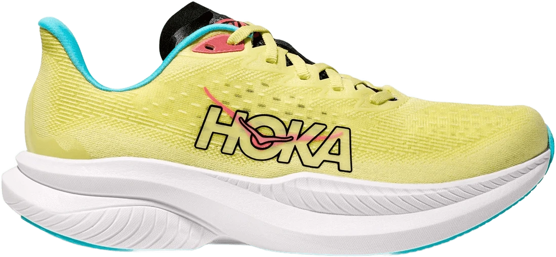 HOKA Mach 6 hardloopschoen voor heren – Geel