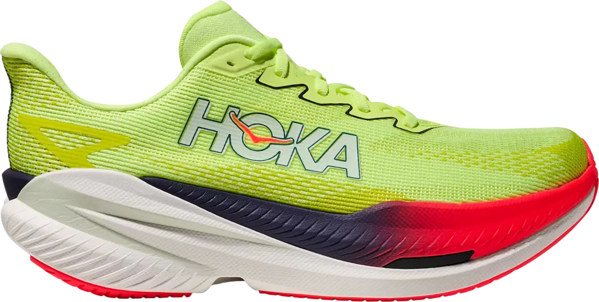 HOKA Mach X 3 hardloopschoen voor heren – Geel