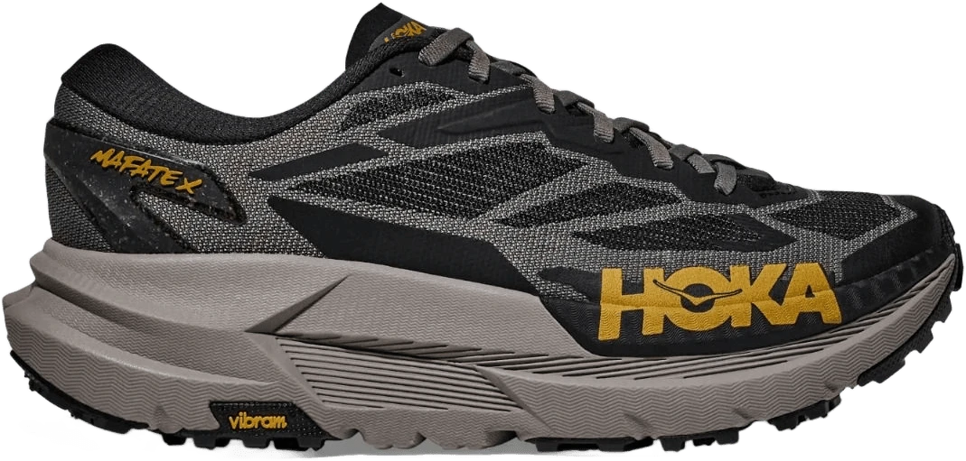 HOKA Mafate X hardloopschoen voor heren – Zwart