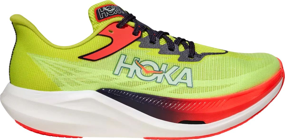 HOKA Rocket X 3 hardloopschoen voor heren – Geel