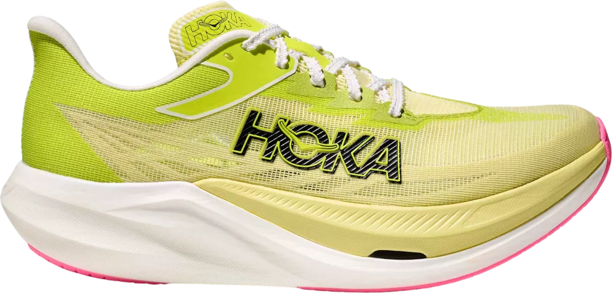 HOKA Rocket X 3 hardloopschoen voor heren – Geel