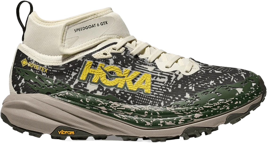 HOKA Speedgoat 6 GTX MID hardloopschoen voor heren – Grijs