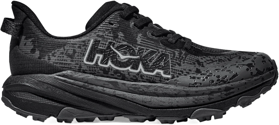 HOKA Speedgoat 6 hardloopschoen voor kinderen – Zwart