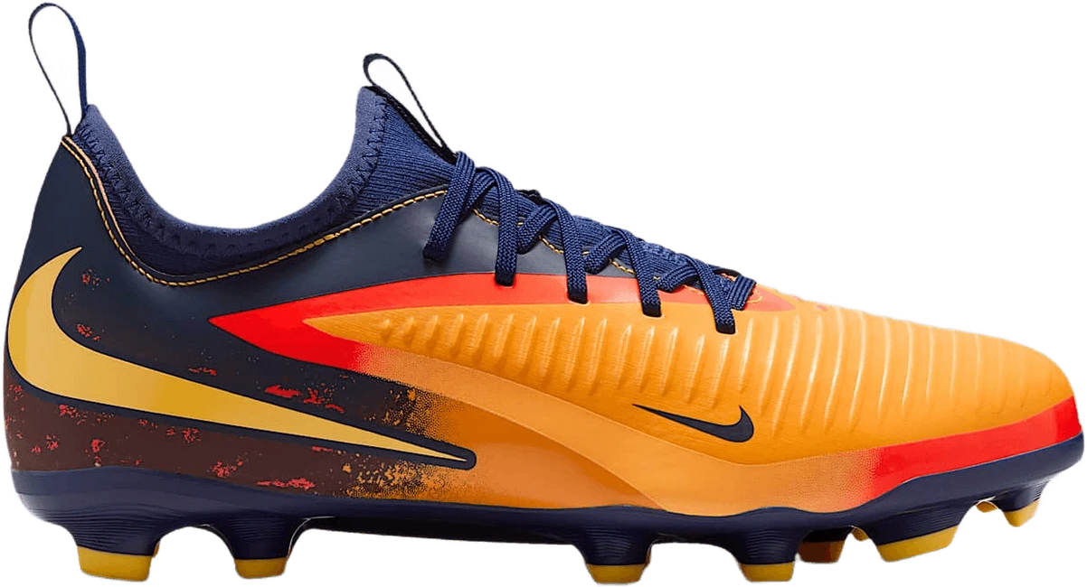 Nike Jr. Phantom 6 Low Academy 'Erling Haaland' unisex hardloopschoen – Oranje