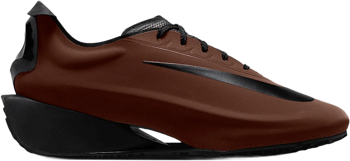 Nike First Sight Noir hardloopschoen voor dames – Bruin