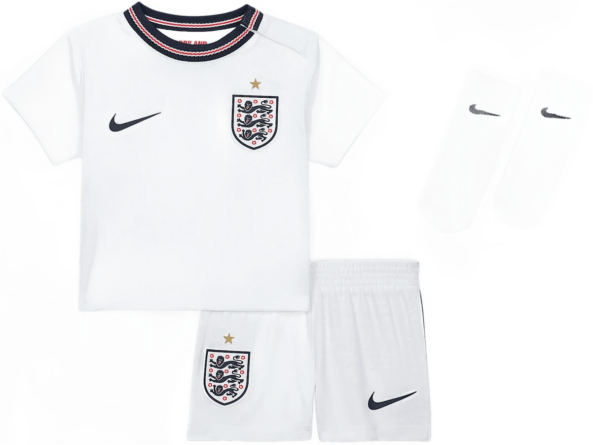 Nike England 2026 Stadium Home hardloopschoen voor kinderen – Wit
