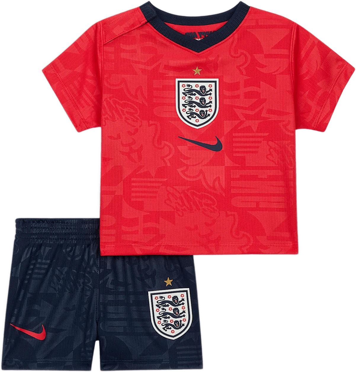 Nike Engeland 2026 Stadium Uit hardloopschoen voor kinderen – Rood