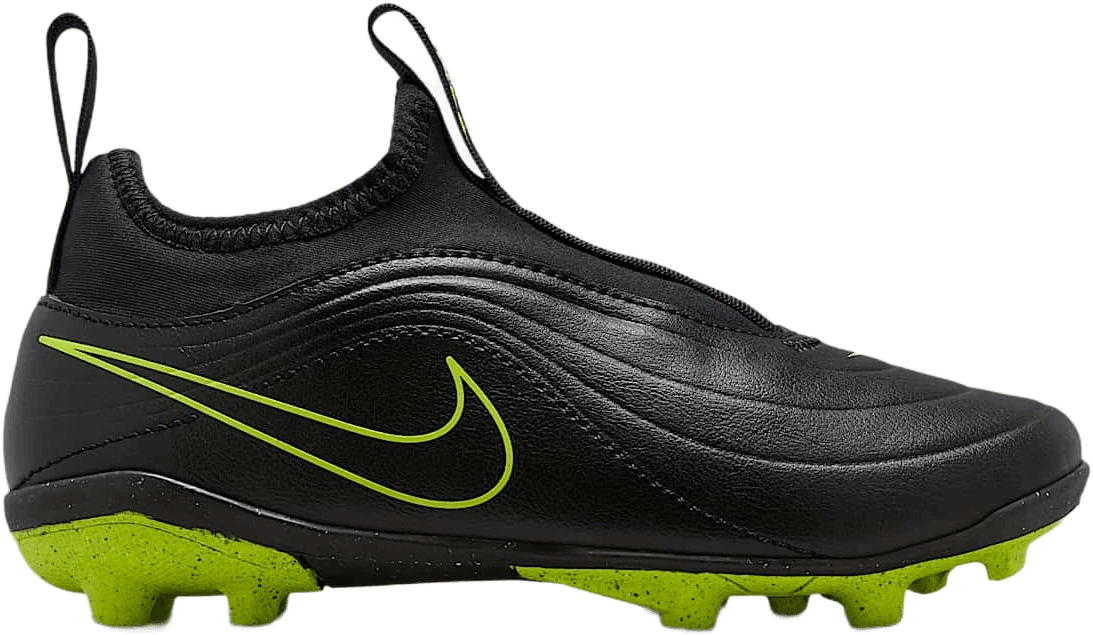 Nike Jr. Tiempo Maestro Club Flex hardloopschoen voor kinderen – Zwart
