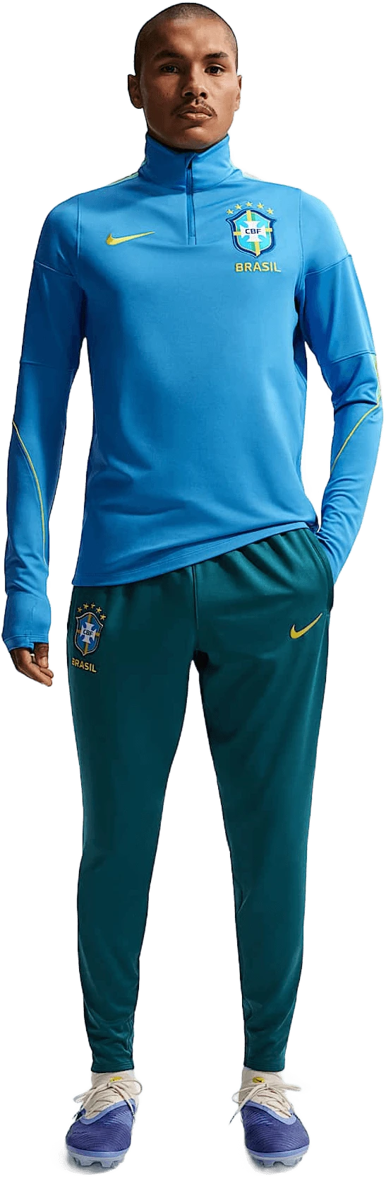 Nike Brazil Strike hardloopschoen voor heren – Groen