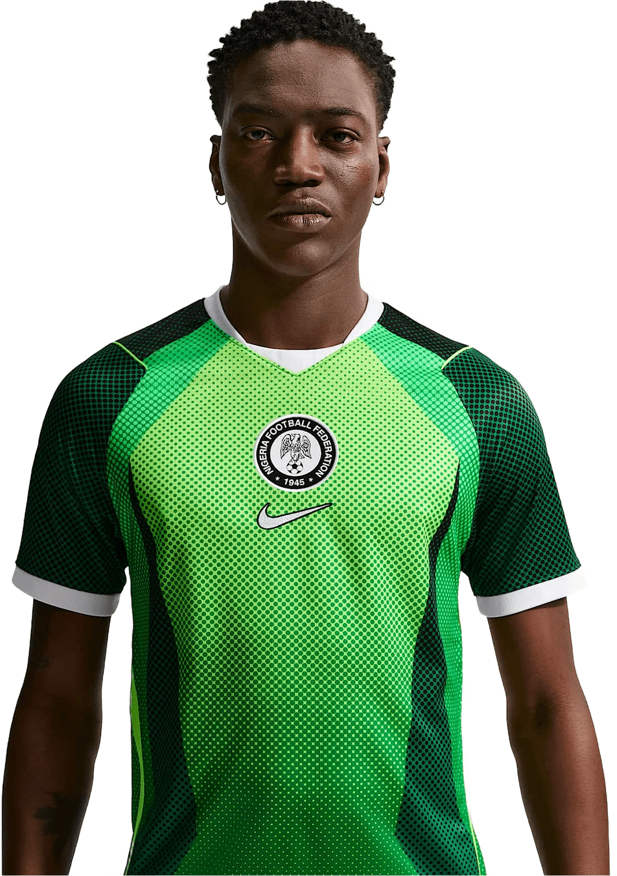 Nike Nigeria 2026 Stadium Thuis hardloopschoen voor heren – Groen