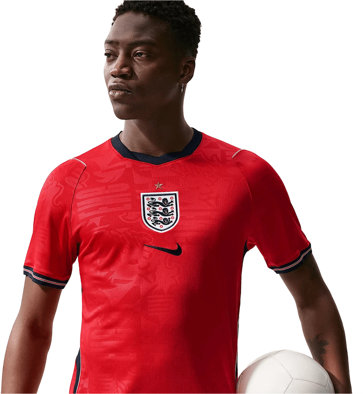 Nike Engels Elftal 2026 Stadium Uit hardloopschoen voor heren – Rood