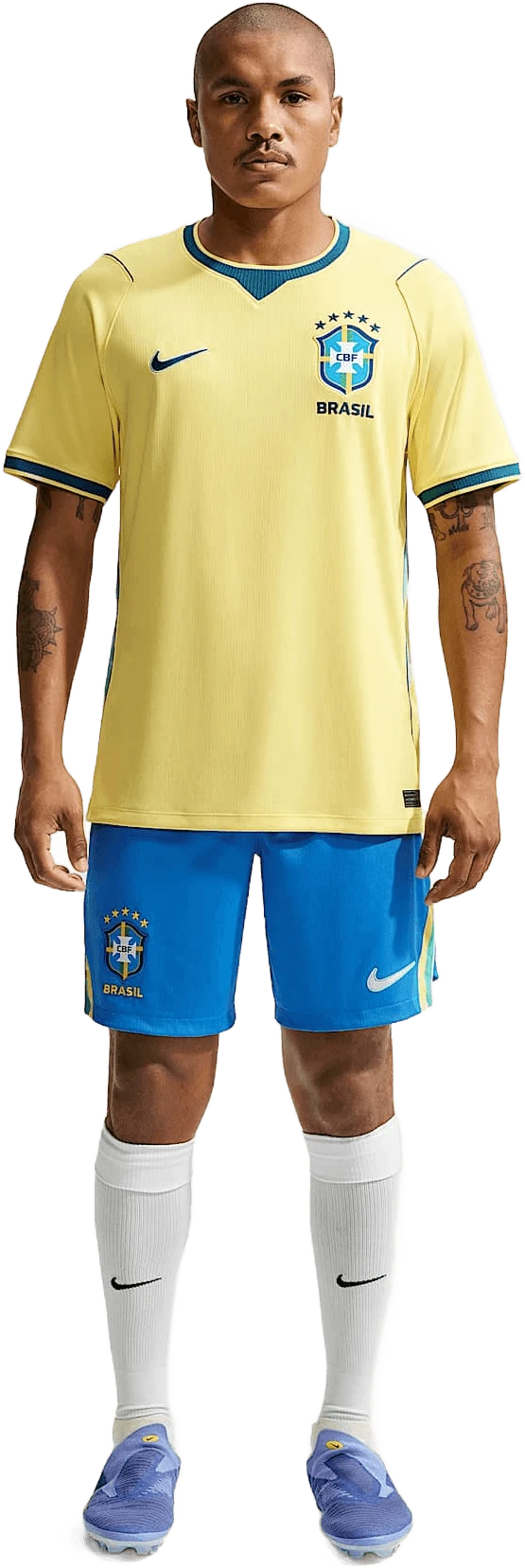Nike Brazilië 2026 Stadium Thuis hardloopschoen voor heren – Blauw