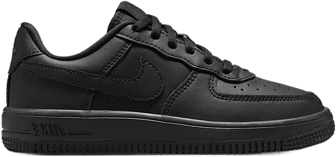 Nike Force 1 Low hardloopschoen voor kinderen – Zwart