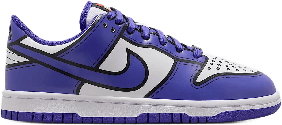 Nike Dunk Low X Lego Collection hardloopschoen voor kinderen – Wit