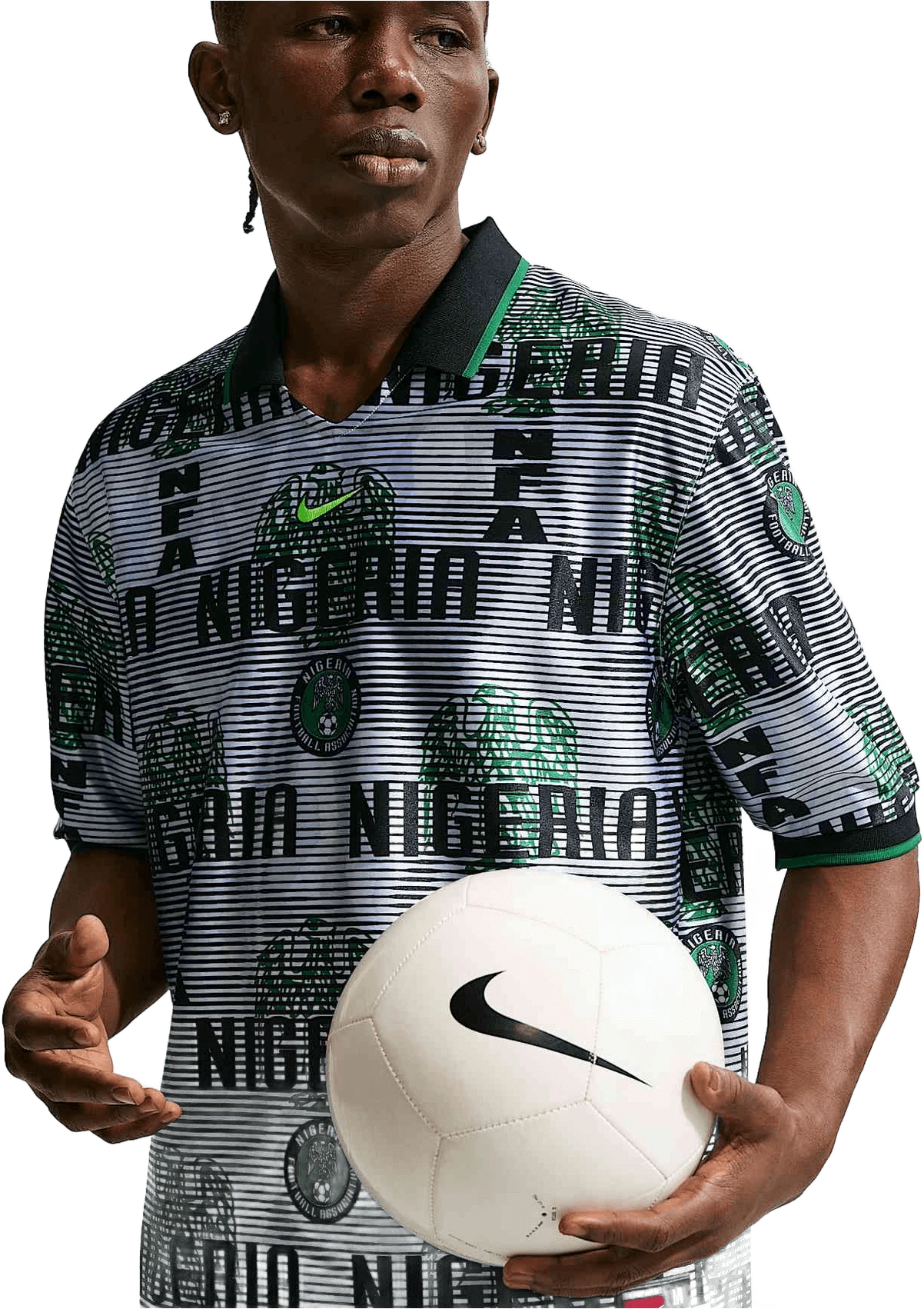 Nike Nigeria Energy hardloopschoen voor heren – Wit